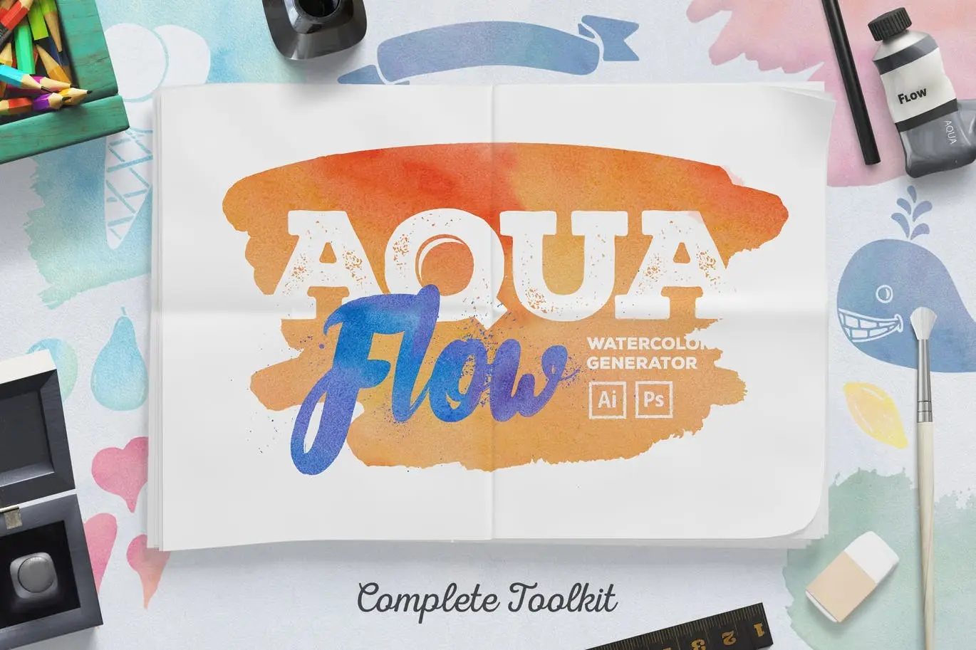 AquaFlow Watercolor Generator 7 aquaflow watercolor generator01