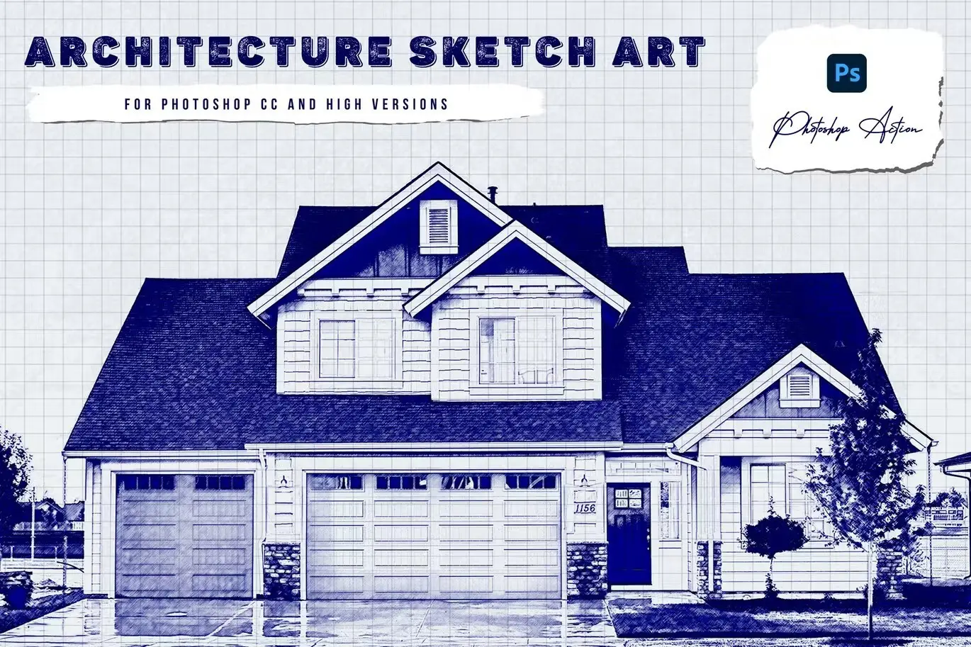 Architecture Sketch Art Action