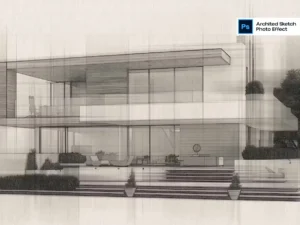 archited sketch photo effect1