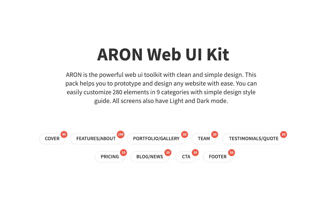 ARON Web UI Kit 4 aron web ui kit3