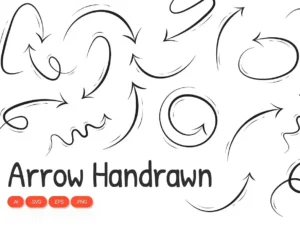 arrow handrawn pack1