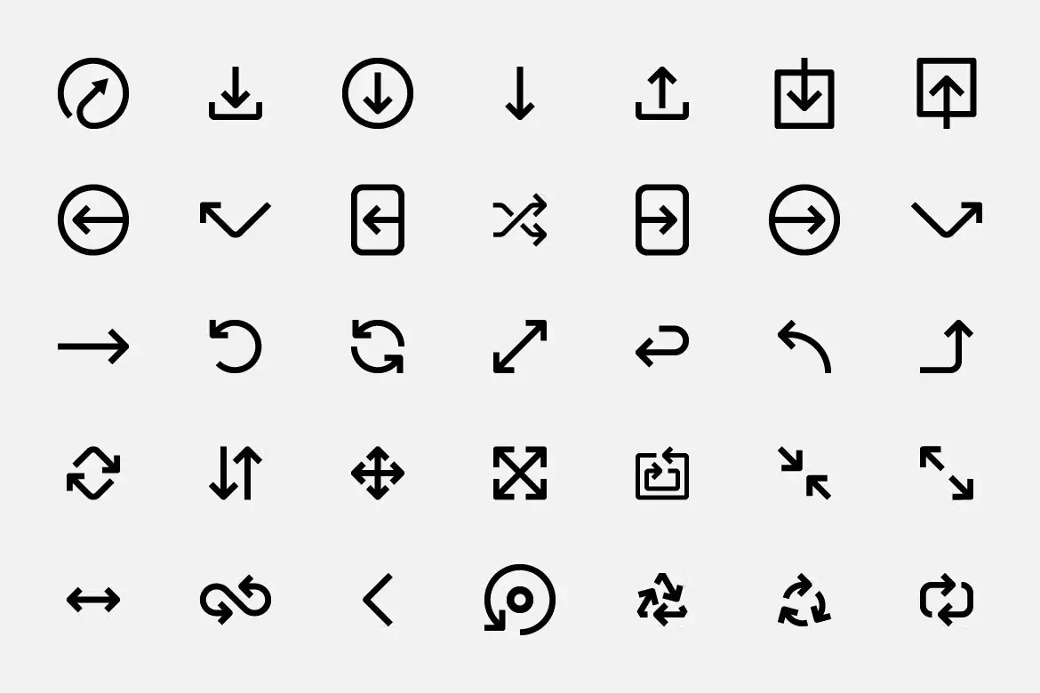Arrow Icons 2 arrow icons2