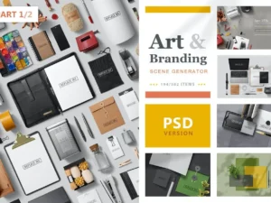 art branding scene generator01