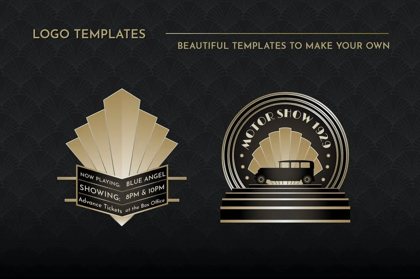 Art Deco Seamless Patterns Vol 1 7 art deco graphic pack08