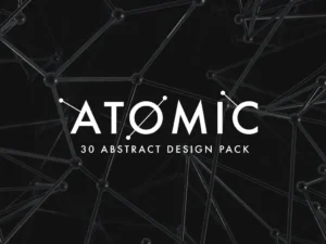 atomic 30 abstract design pack1