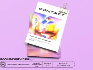 awakening 3d objects poster 2