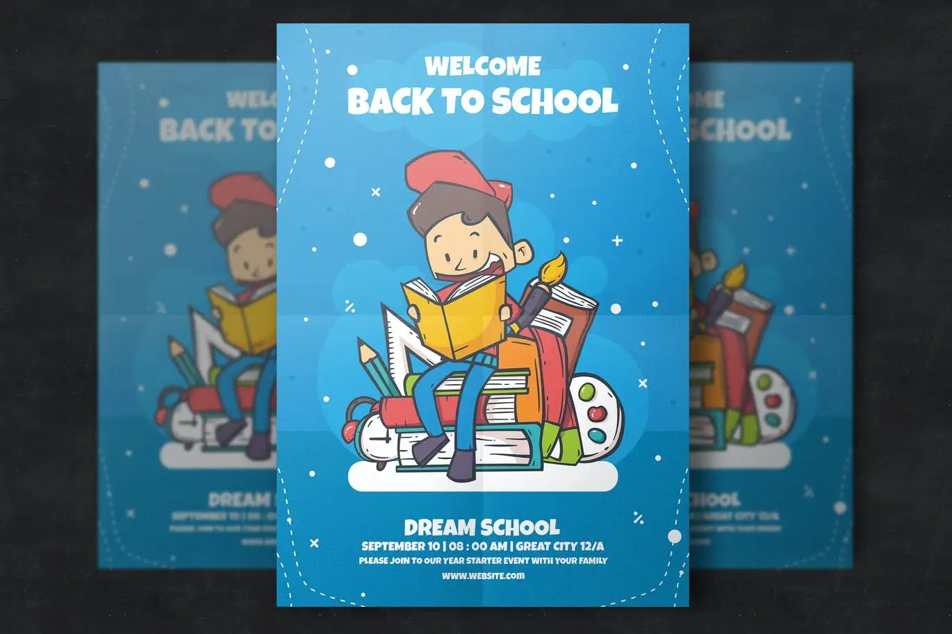 Back To School Flyer Template