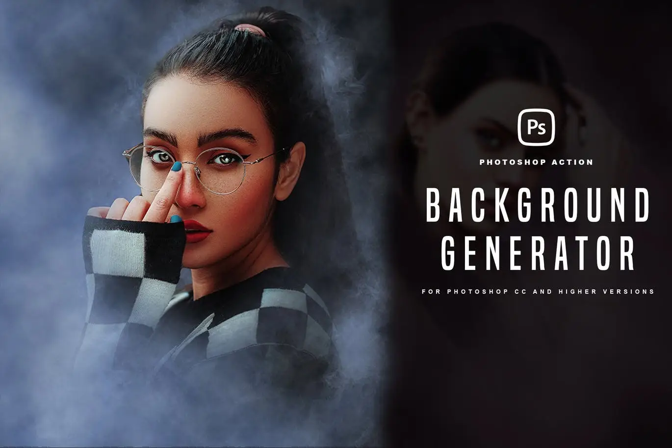 Background Generator Photoshop Action