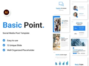 basic point general social media template ai1