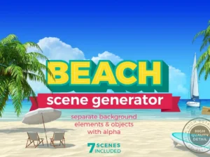 beach scene generator01