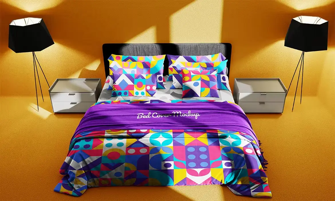 Adobe Photoshop Templates Bundle - 4 Items 5 bed room set mockup2