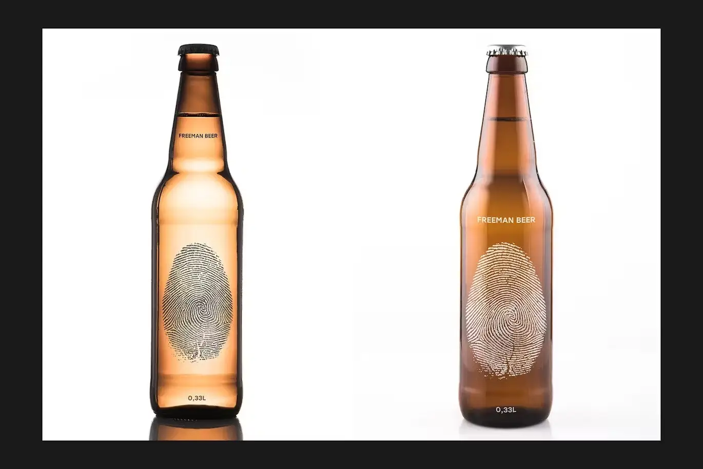 Beer Bottle Mock-Up Set