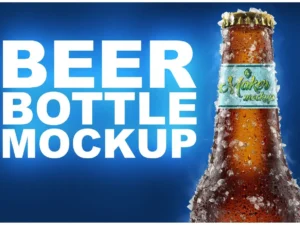 beer bottle mockup1