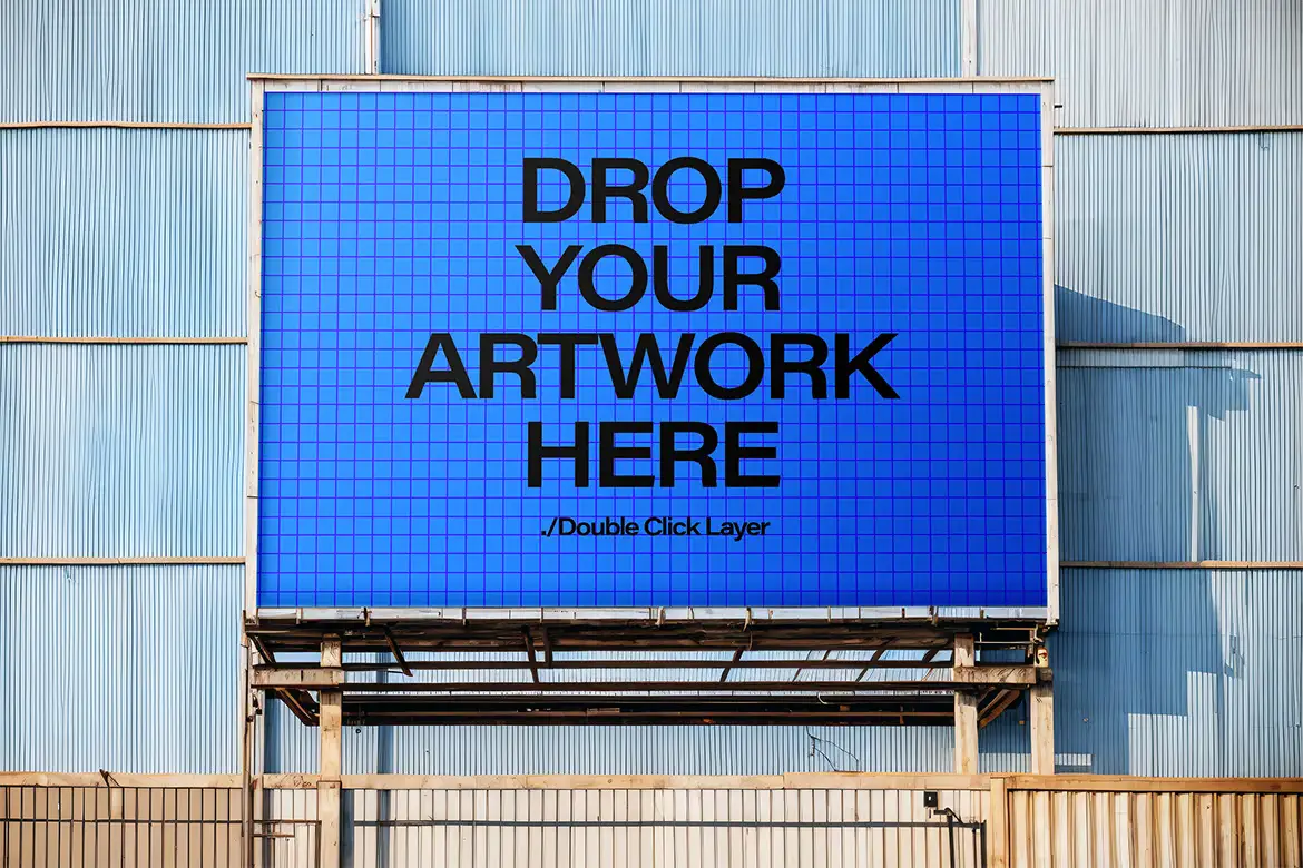 Billboard Mockup 5 billboard mock uppsd by simetro 3