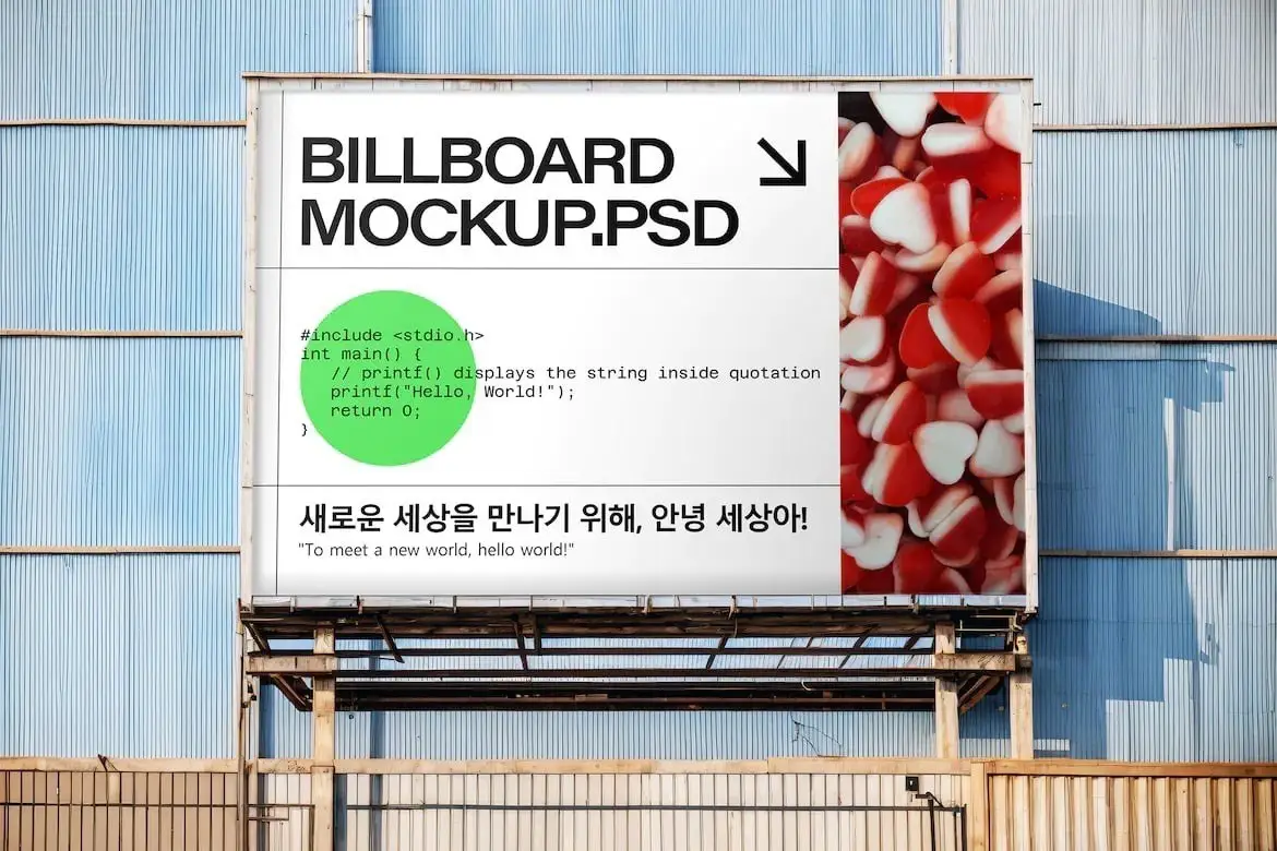 Billboard Mockup 4 billboard mock uppsd by simetro