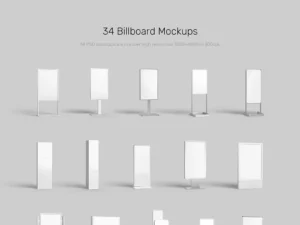 billboard mockups banners signs 15