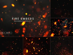 black and orange fire ember overlay backgrounds1