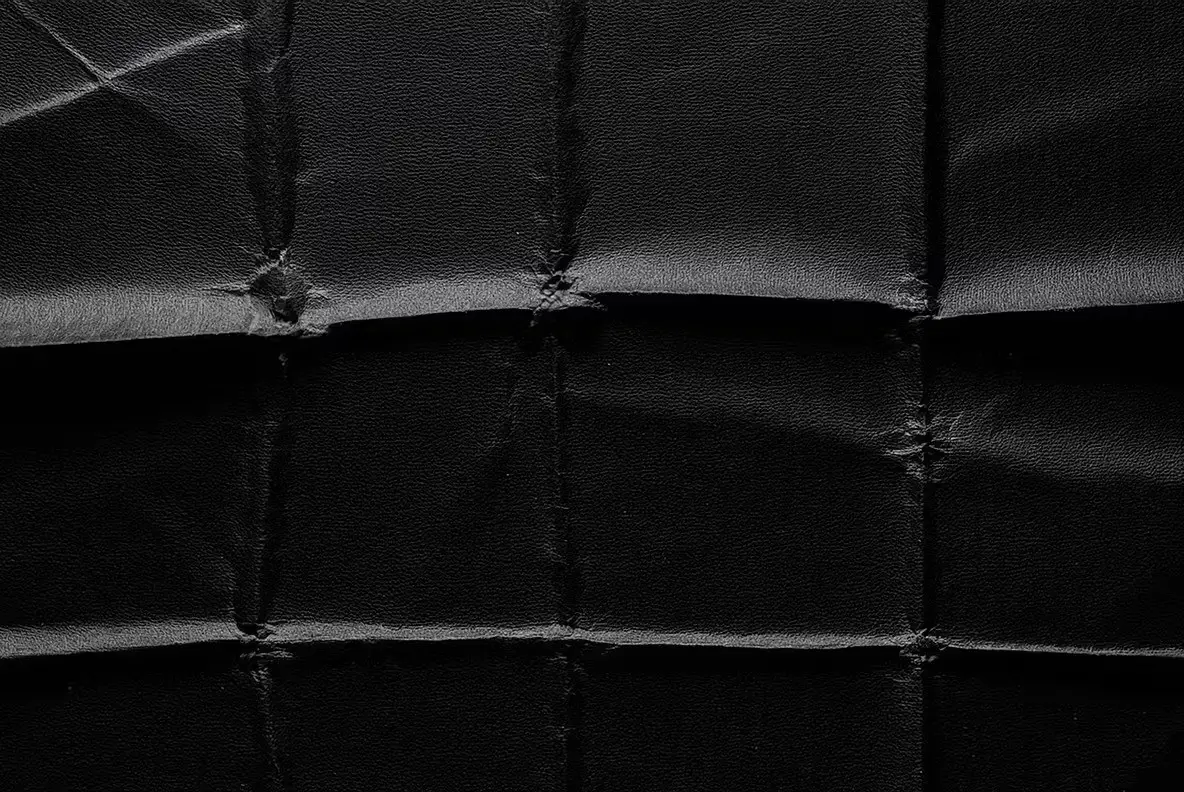 Black Folded Paper Texture