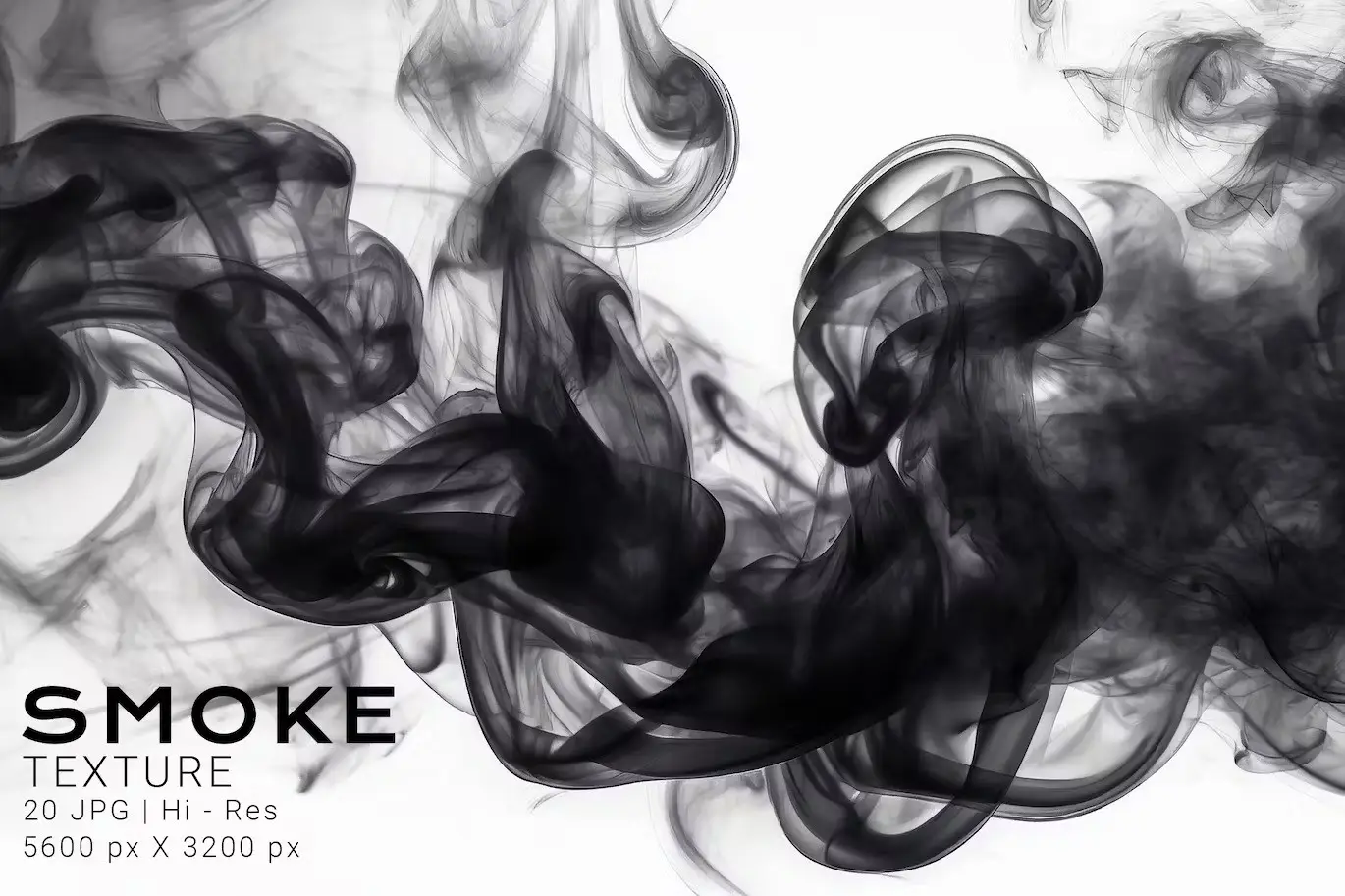 Black Smoke Background