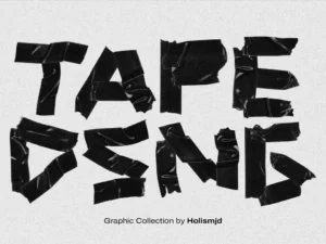 black tear tape shape2