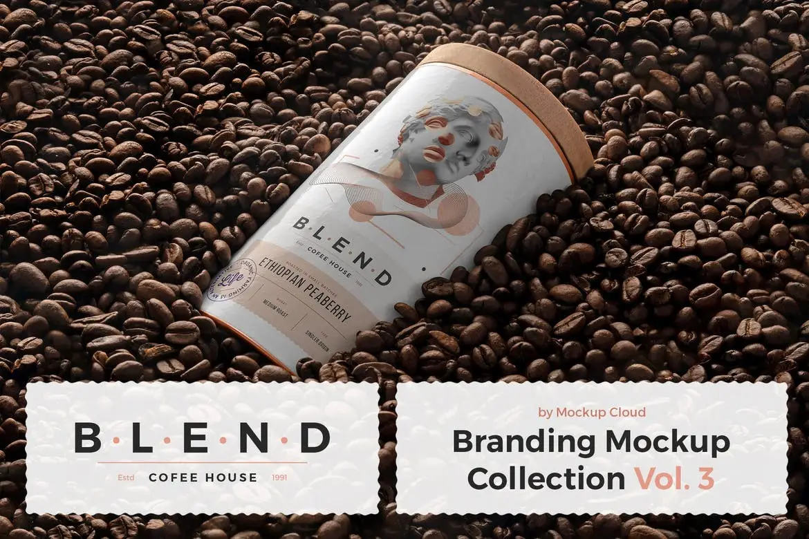 Blend - Coffeehouse Branding Mockup Vol. 3