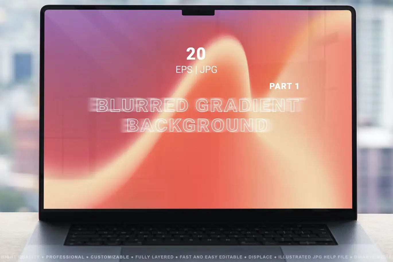Blurred Gradient Backgrounds part 1