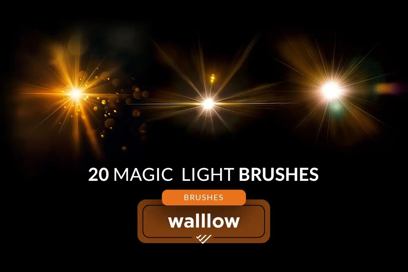 Bokeh light flares Photoshop digital brushes 4 bokeh light flares photoshop digital brushes3