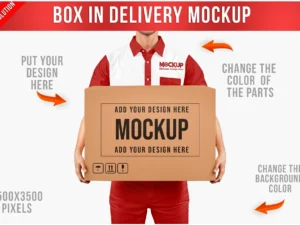 box in delivery mans hands mockup1 1