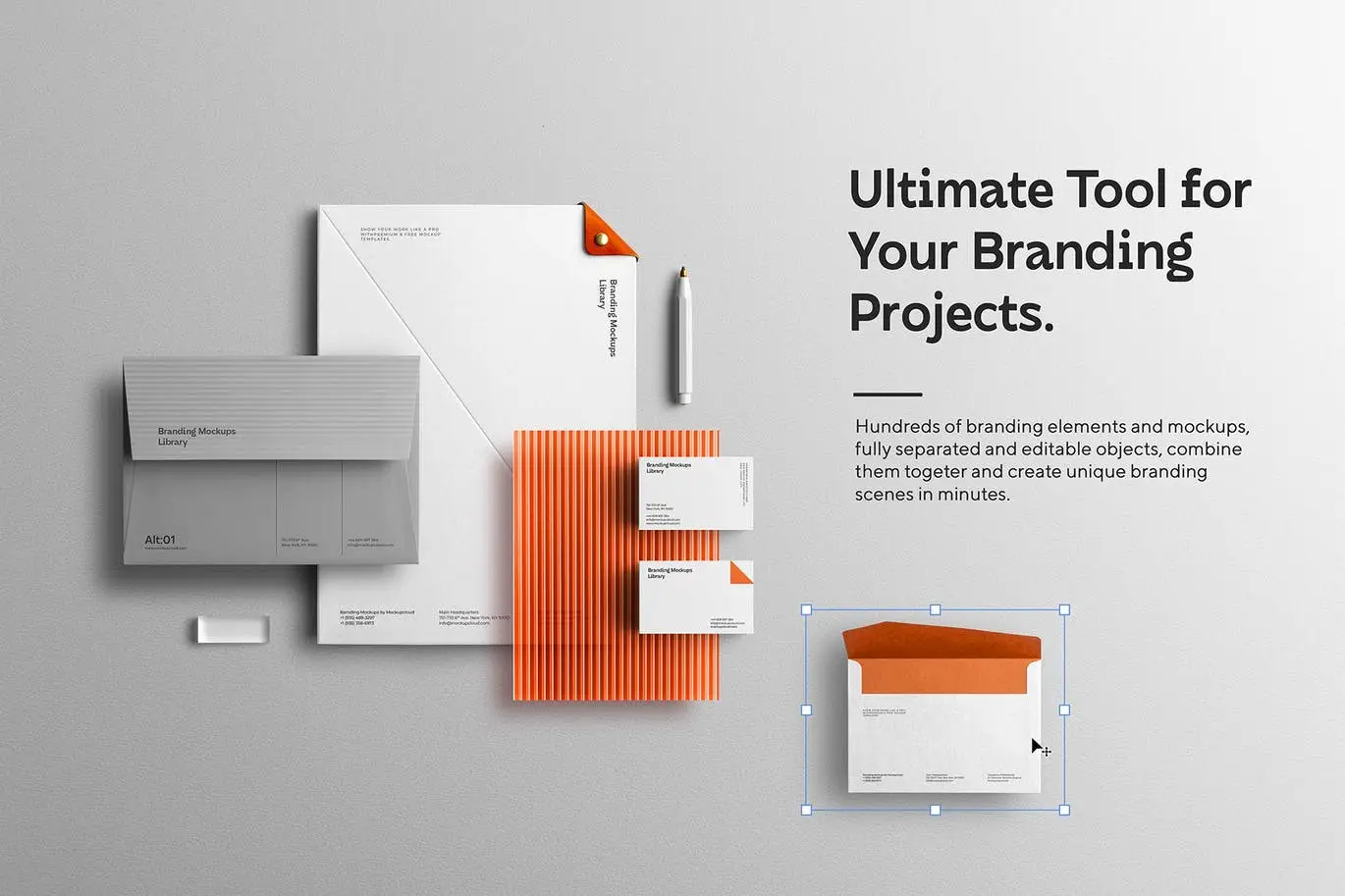 Branding Mockups Library Vol. 1