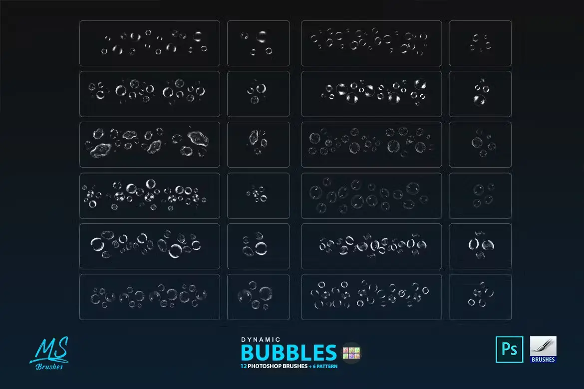 Bubbles Photoshop Brushes 3 bubbles photoshop brushes2