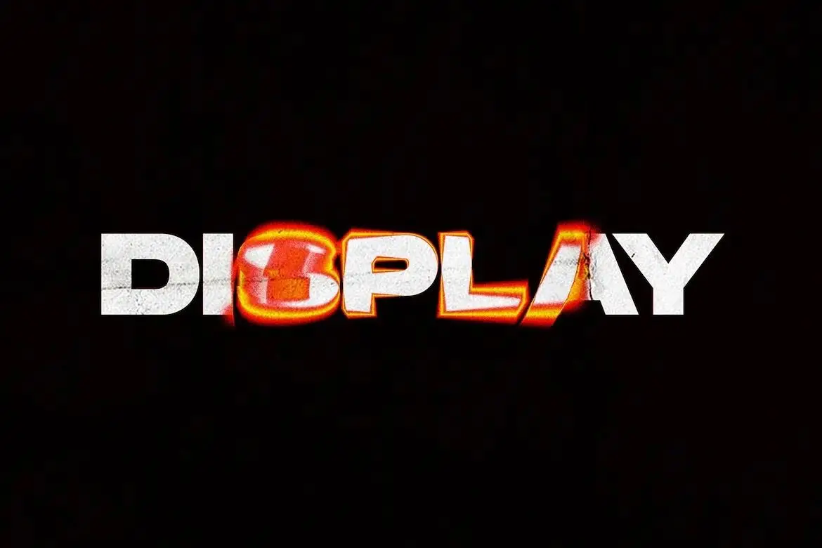 Burn Text Effect