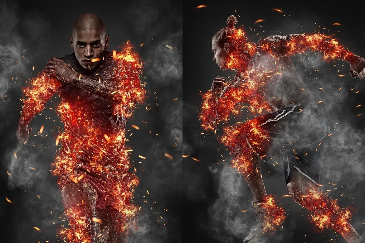 Burnt Photoshop Action 3 burnt photoshop action2