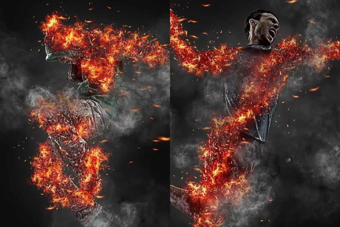 Burnt Photoshop Action 4 burnt photoshop action3