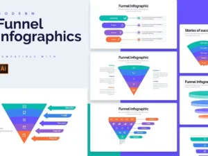 business funnel illustrator infographics1