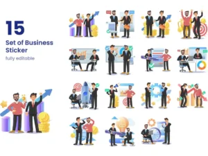 business people sticker1