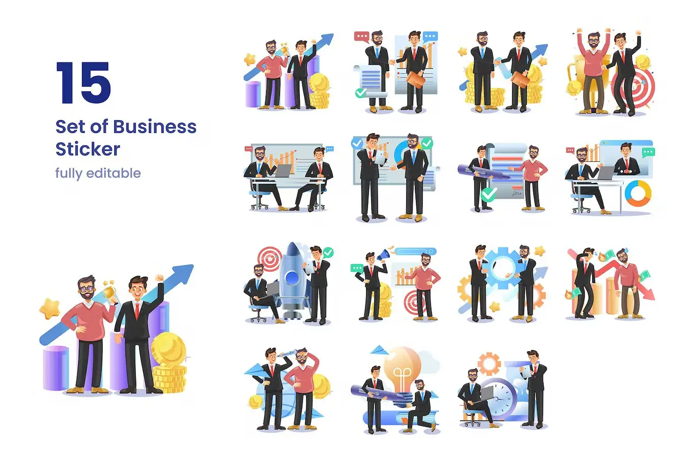 Business People Sticker