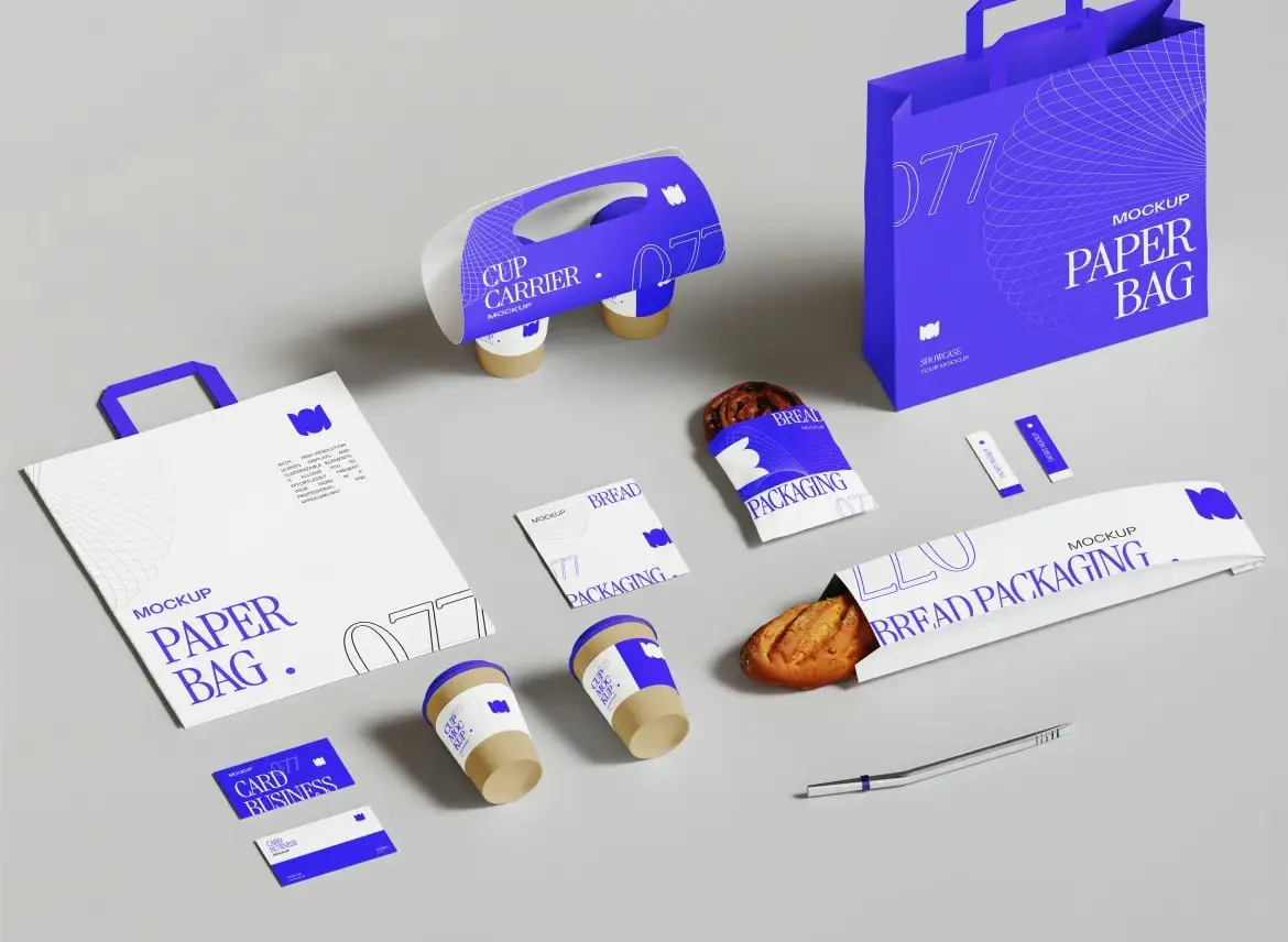 Cafe Branding Mockup