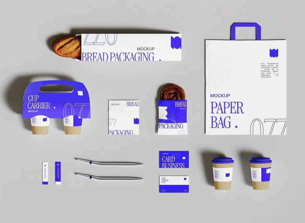 Cafe Branding Mockup 3 cafe branding mockup3