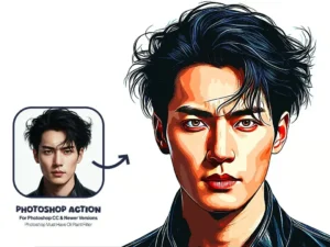 cartoon vectory photoshop action2