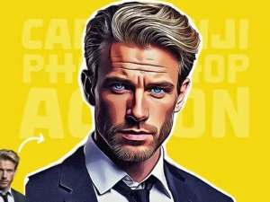 cartooniji photoshop action3