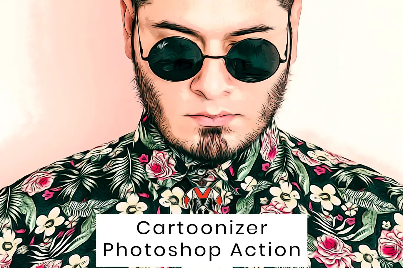 Cartoonizer Photoshop Action