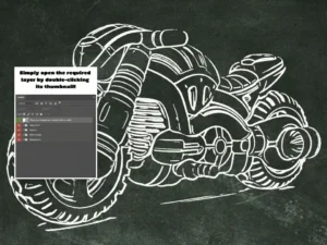 chalk sketch photo effect4