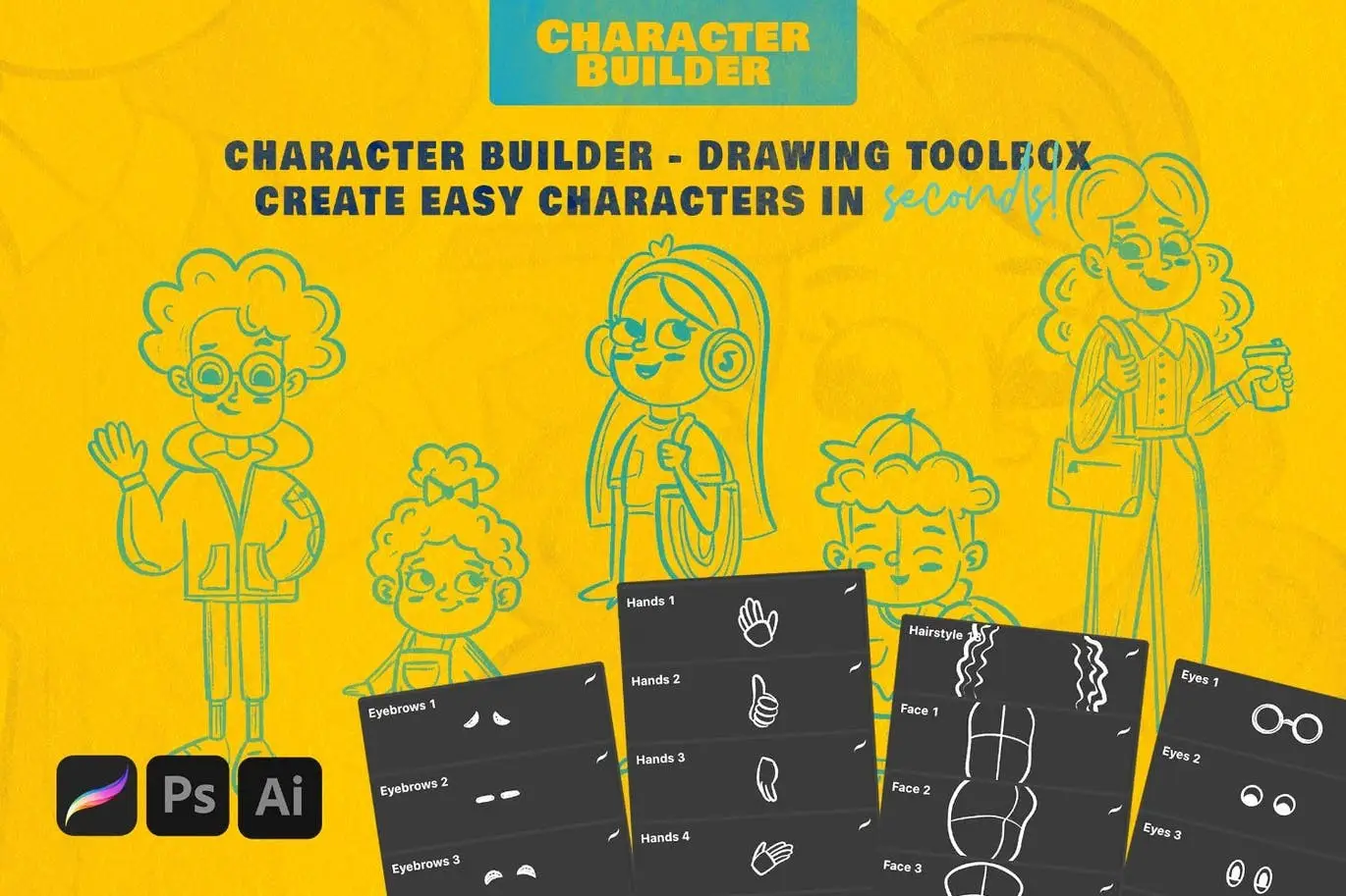 Character Builder - Drawing Toolkit