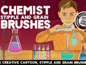 chemist illustrator brushes 1