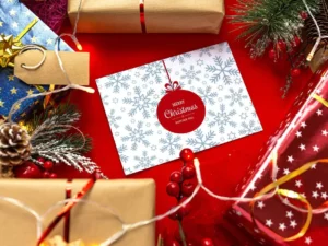 christmas card mockup1