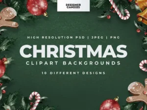 christmas clipart background1