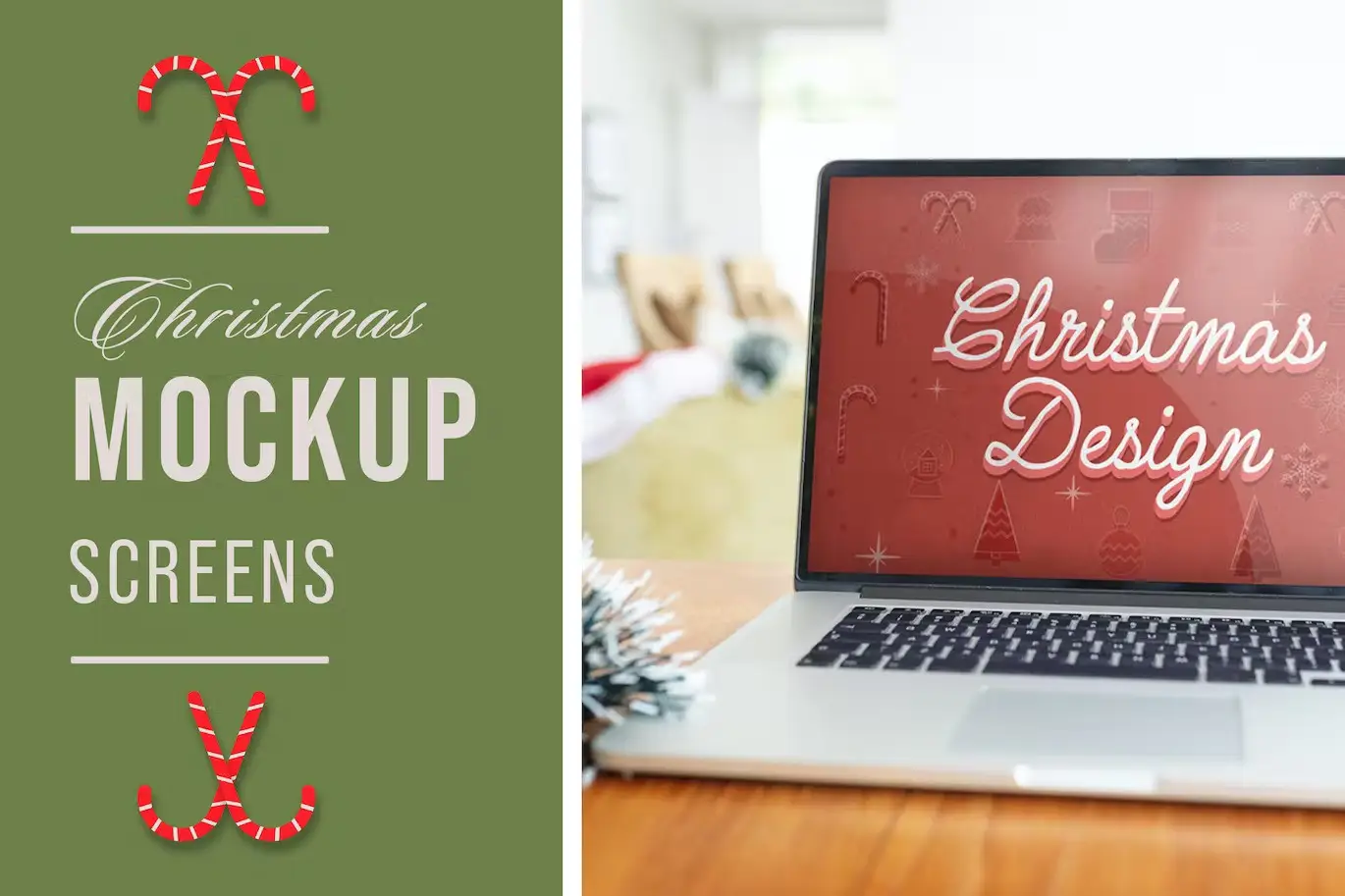 Christmas Screen Mockup
