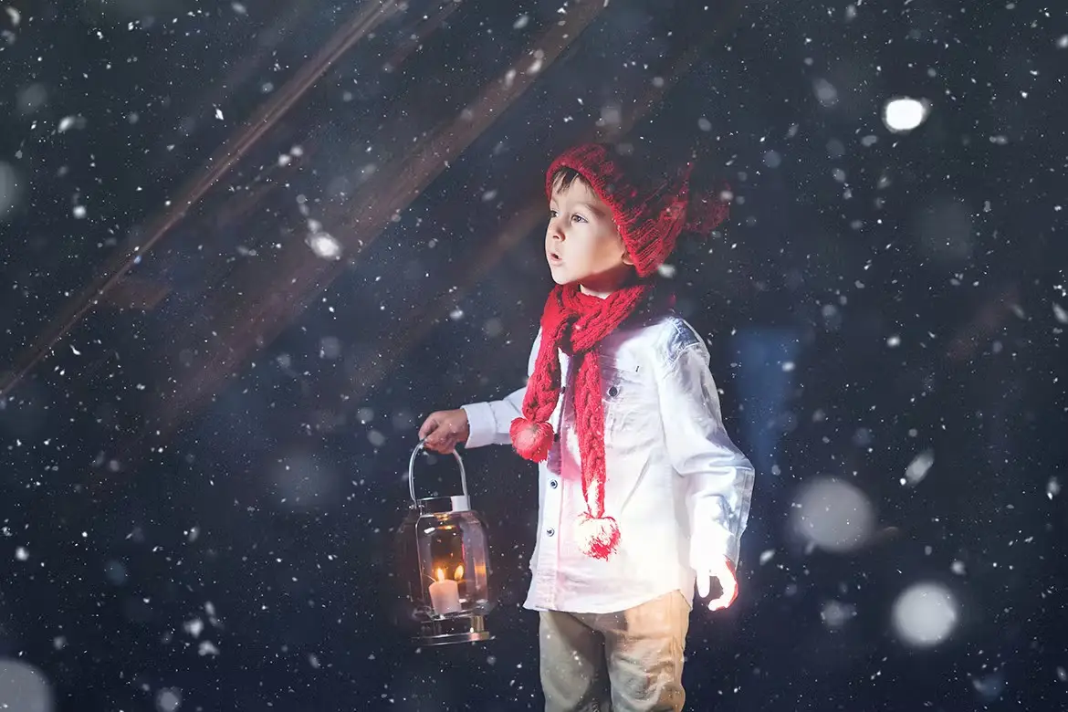 50 Christmas Snow Photo Overlays - Vol 1