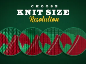 christmas sweater knitted effect3