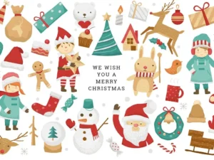 christmas vector graphics clipart5